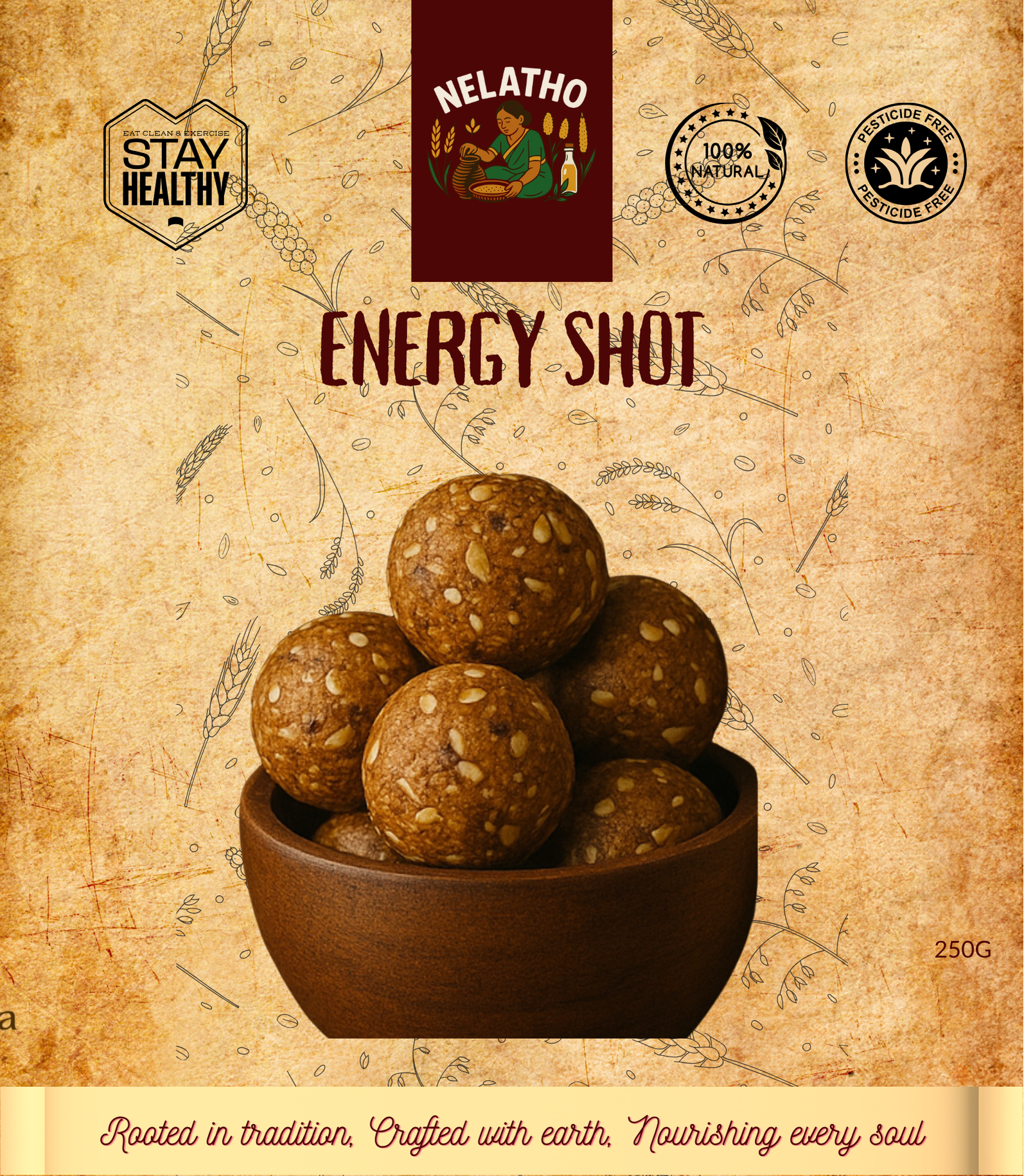 Energy Shot - Ladoo - 400gm